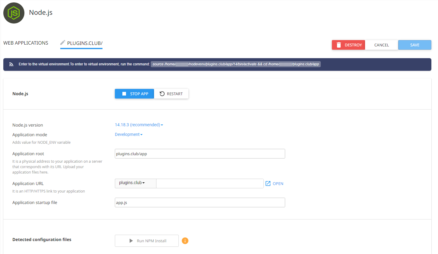 chrome OYj66duk6t - How to install Gridsome on cPanel shared hosting