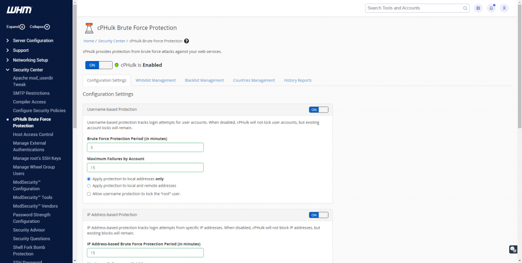 How to Enable Basic cPanel End-User Security image 31 1024x517 - How to Enable Basic cPanel End-User Security
