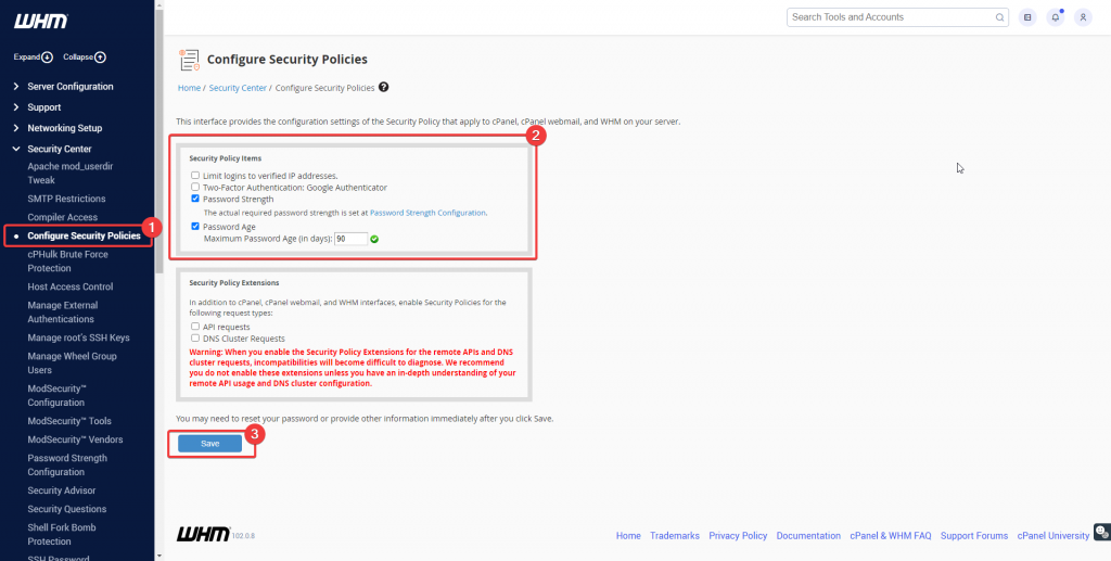 How to Enable Basic cPanel End-User Security image 32 1024x517 - How to Enable Basic cPanel End-User Security