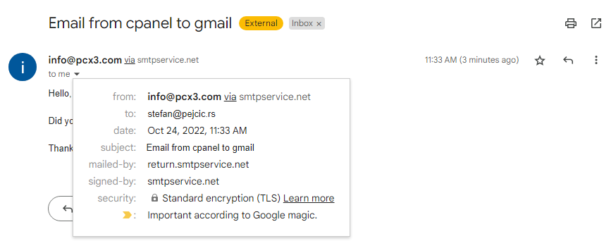 Configuring smtp2go Email Relay on WHM/cPanel email smtp2go cpanel test - Configuring smtp2go Email Relay on WHM/cPanel