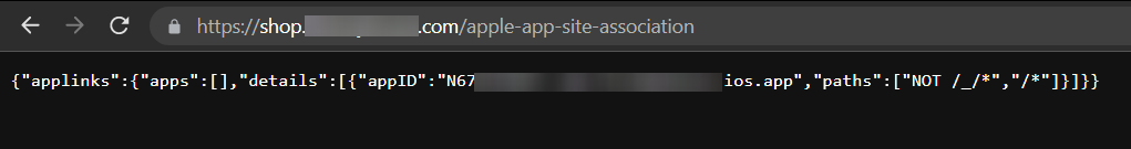 iOS Universal Links not working behind Cloudflare image 7 - iOS Universal Links not working behind Cloudflare