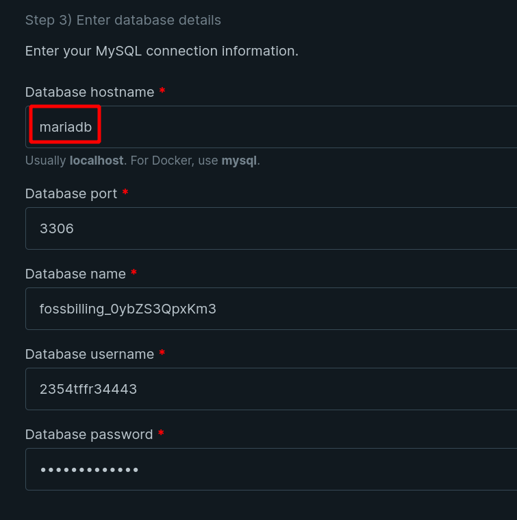 How to install FOSSBilling in OpenPanel foss 12 - How to install FOSSBilling in OpenPanel