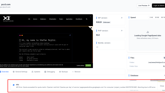 2025 05 28 10 51 540x304 - OpenPanel WP Manager: API Error: Quota exceeded for quota metric
