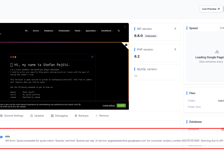 2025 05 28 10 51 736x491 - OpenPanel WP Manager: API Error: Quota exceeded for quota metric