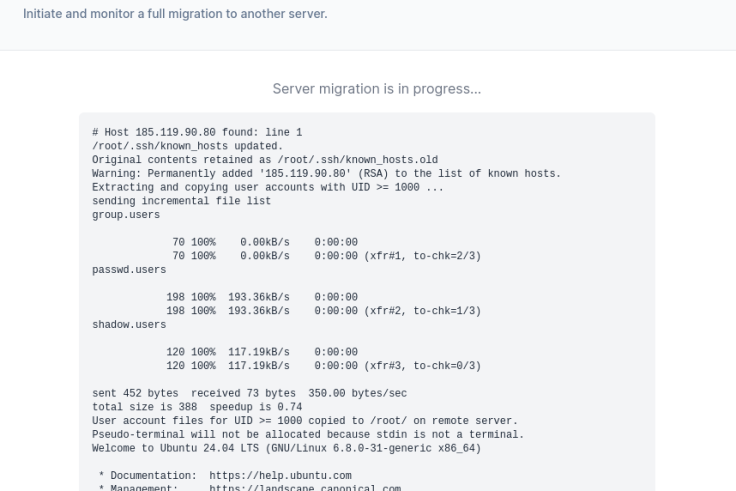 2025 06 26 12 55 736x491 - Migrating OpenPanel from One Server to Another