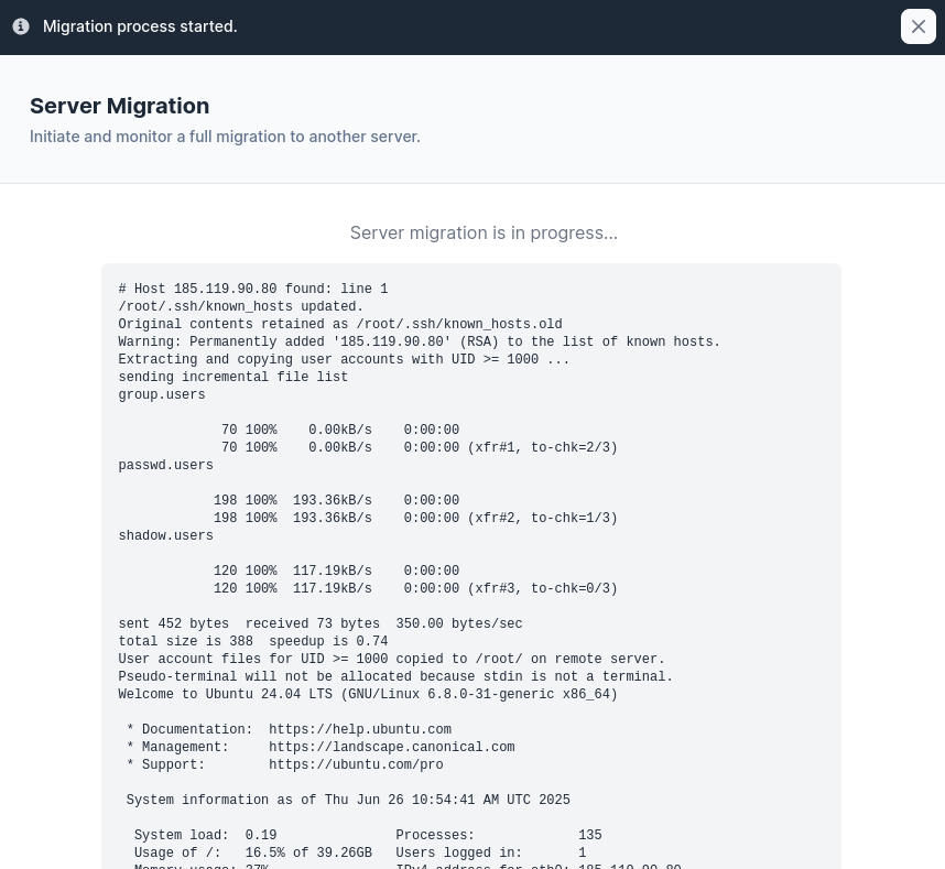 Migrating OpenPanel from One Server to Another 2025 06 26 12 55 - Migrating OpenPanel from One Server to Another